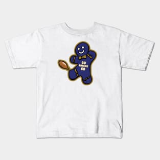 Baltimore Ravens Gingerbread Man Kids T-Shirt